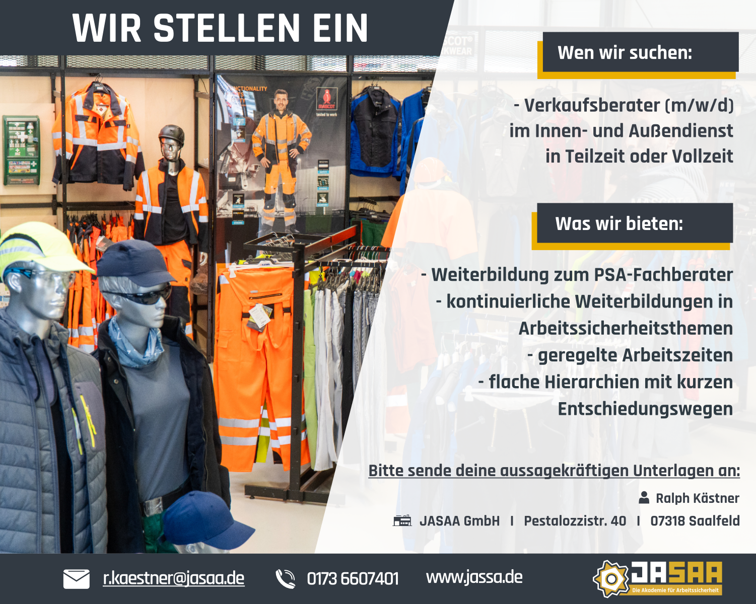 Wir suchen Verstärkung für unser Team!